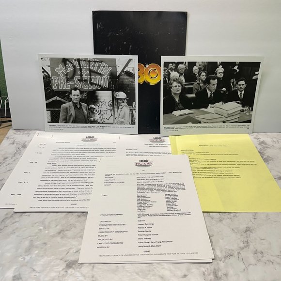 HBO Movie Press Kit Indictment The McMartin Trial 1995 James Woods Photo Slides - Picture 9 of 9